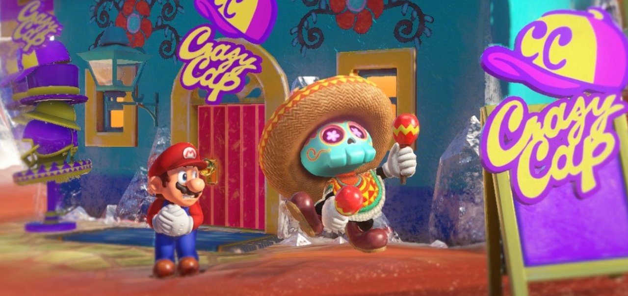 Super Mario Odyssey nunca vai mostrar uma tela de Game Over