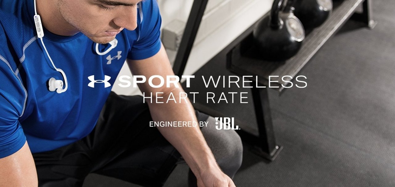 Under Armour e JBL lançam headphone com sensor de batimentos cardíacos