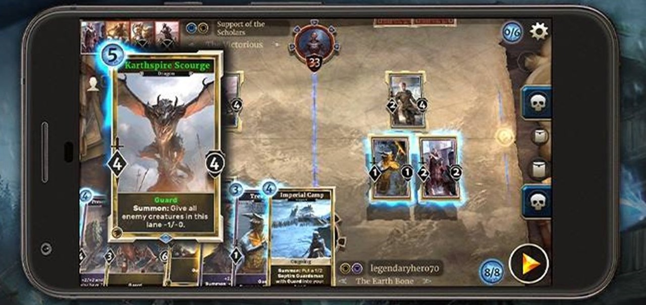 The Elder Scrolls: Legends já pode ser baixado de graça no Android e iOS