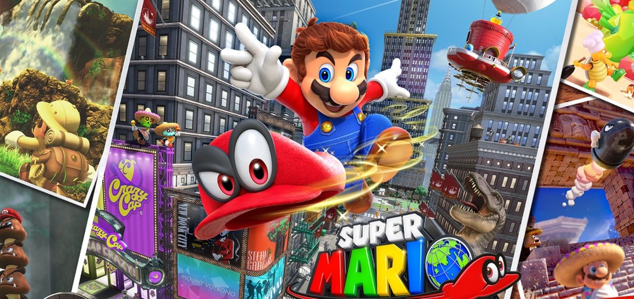 Super Mario Odyssey recebe classificação E10+ e nova arte de capa