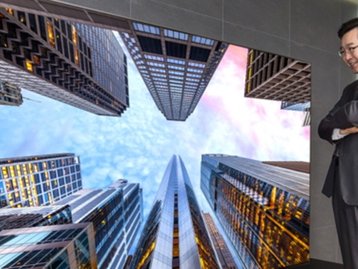 Monstruosa! Samsung lança TV QLED de 88 polegadas nos EUA
