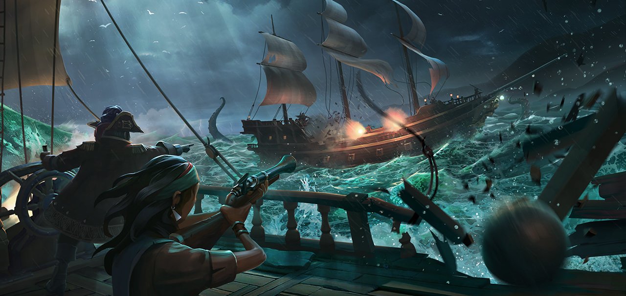 Sea of Thieves ganha novo gameplay espetacular em 4K