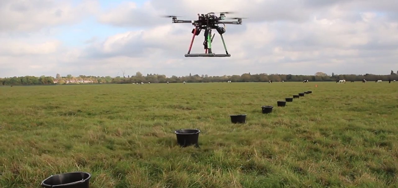 Empresa usa drones para revitalizar vegetação e replantar árvores na Ásia