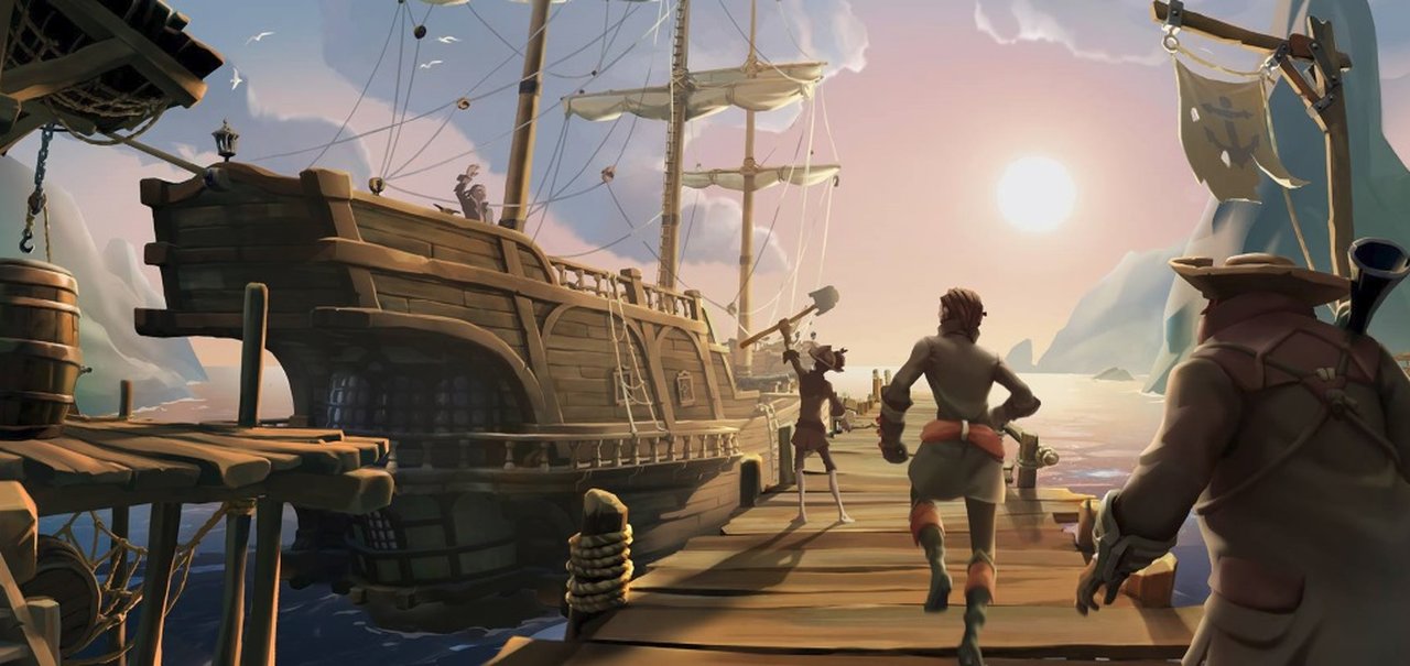 Sea of Thieves vai ter crossplay entre o Windows 10 e o Xbox