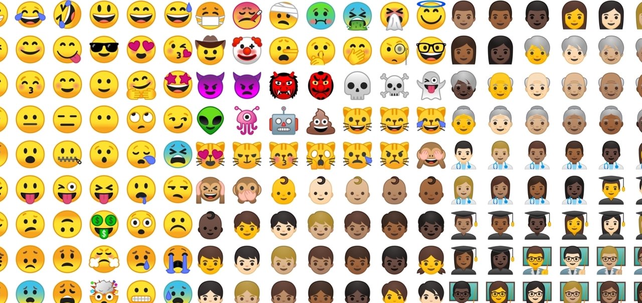 Os emojis estão de cara nova com o Android 8.0 Oreo