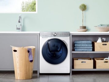 Nova lavadora da Samsung aposta em AI para melhorar lavagem de roupas