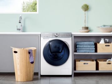 Nova lavadora da Samsung aposta em AI para melhorar lavagem de roupas
