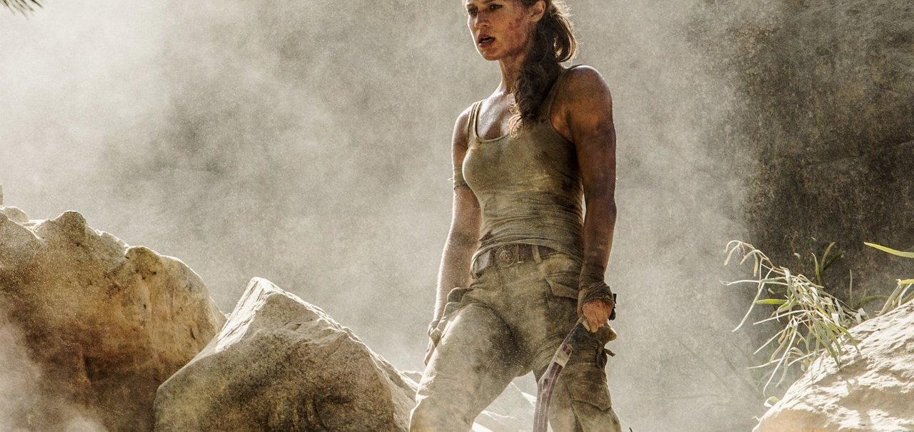 Diretamente das filmagens de Tomb Raider: confira nova imagem de Lara Croft