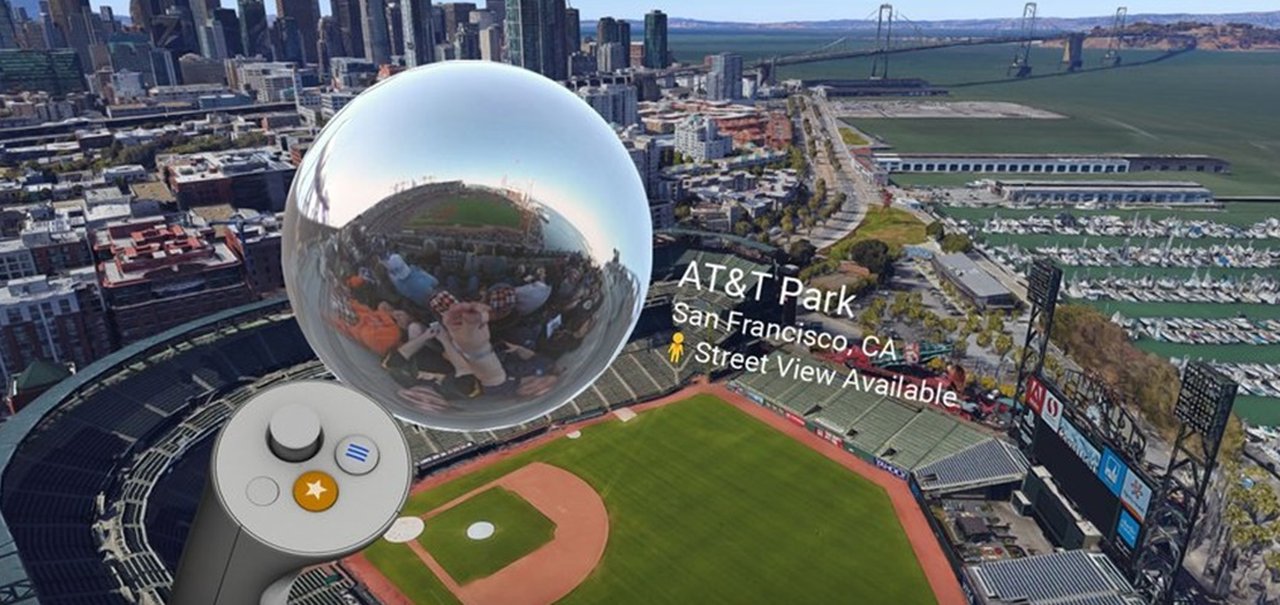 Google Earth VR ganha suporte para o Street View