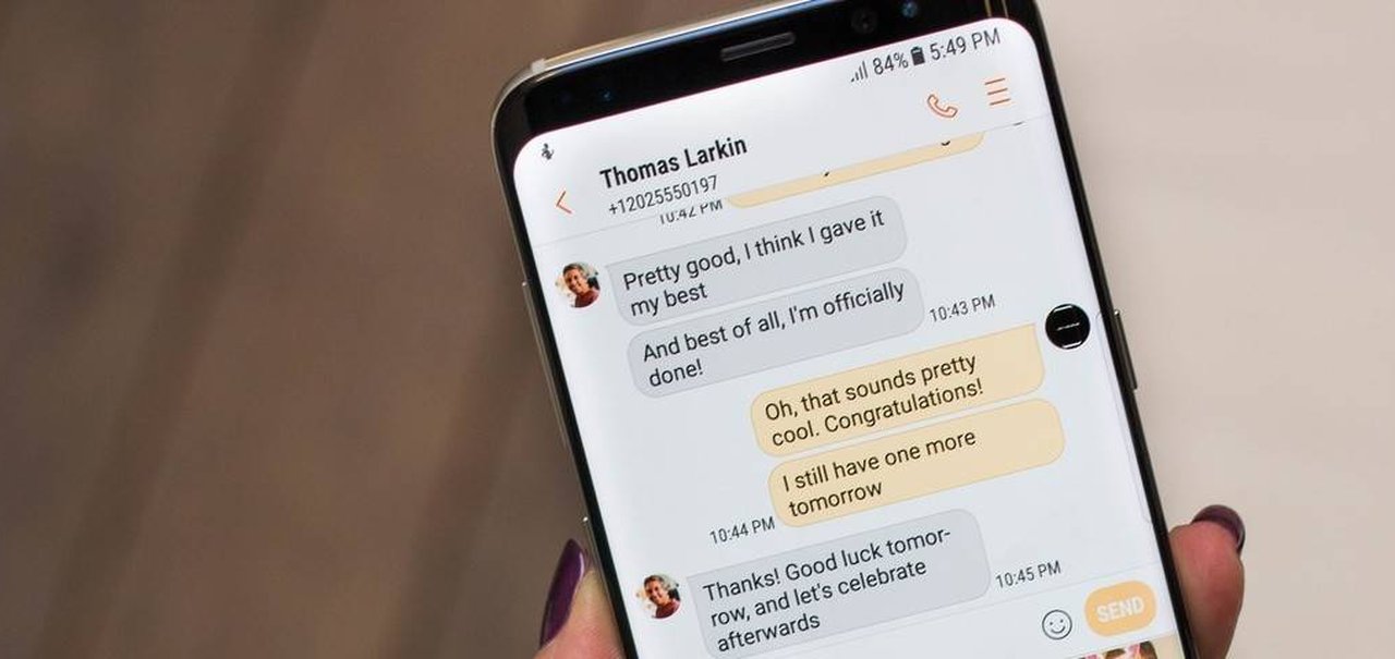 Usuários do Galaxy S8 reportam o sumiço de mensagens de texto no aparelho 