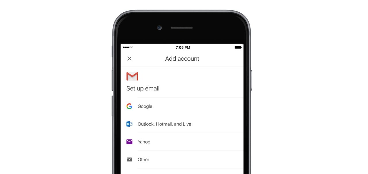 Gmail para iOS ganha compatibilidade com Outlook, Yahoo Mail e outros