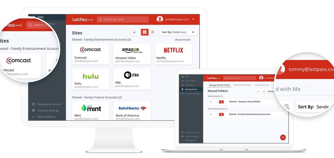 Gerenciador de senhas LastPass ganha versão Families para até seis pessoas