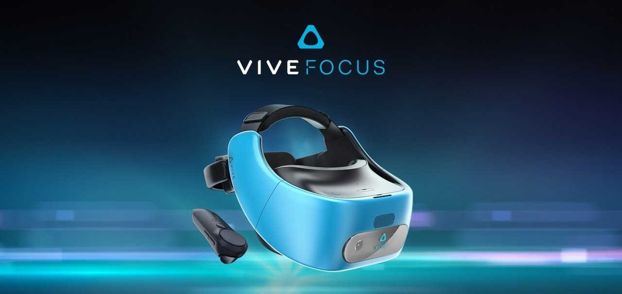 HTC apresenta o Vive Focus, um headset de VR independente