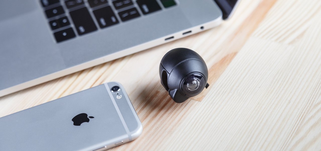 Fishball: projeto no Indiegogo vende câmeras de 360 graus para iPhones