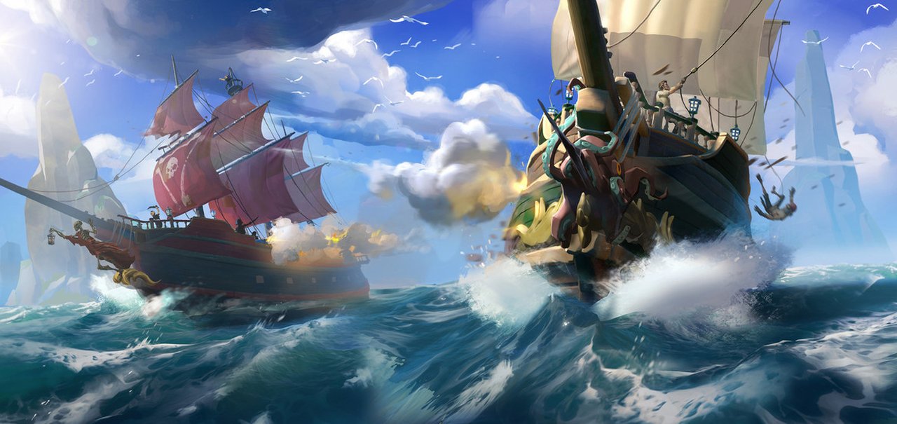 Sea of Thieves brilha em 4K no novo gameplay de 7 minutos