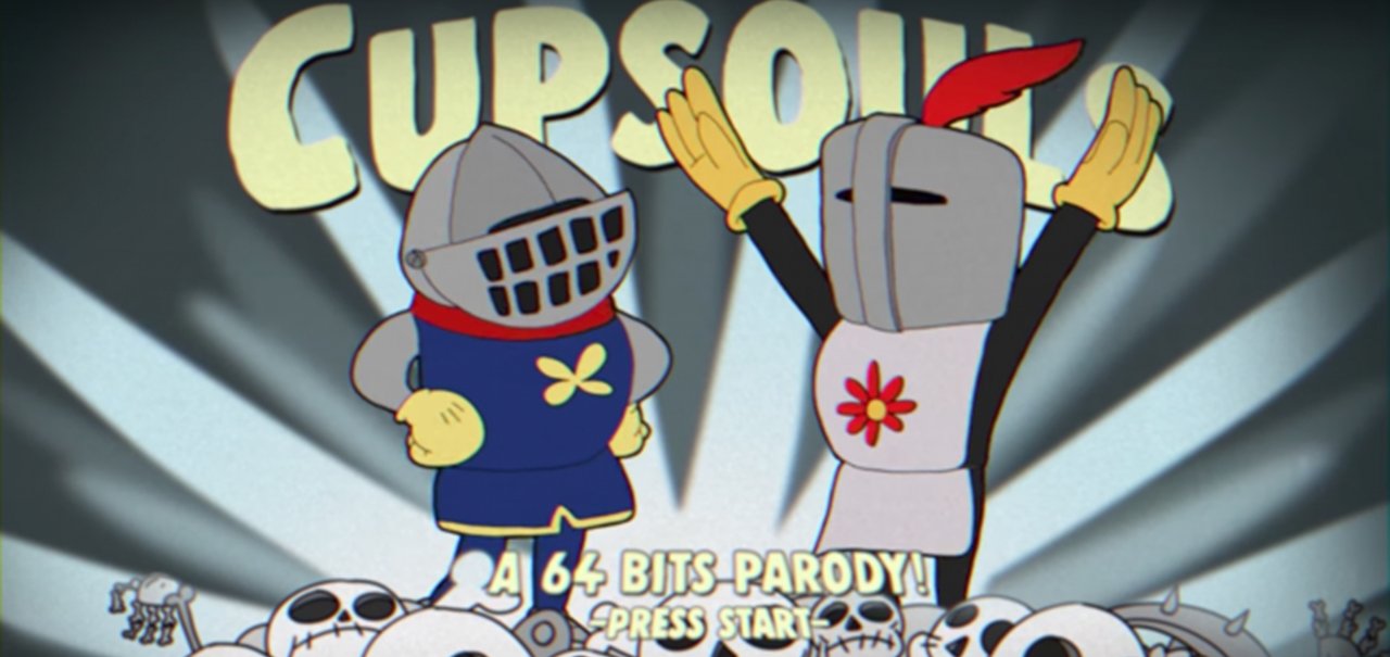 Quando Cuphead e Dark Souls se fundem, o resultado é esse vídeo genial