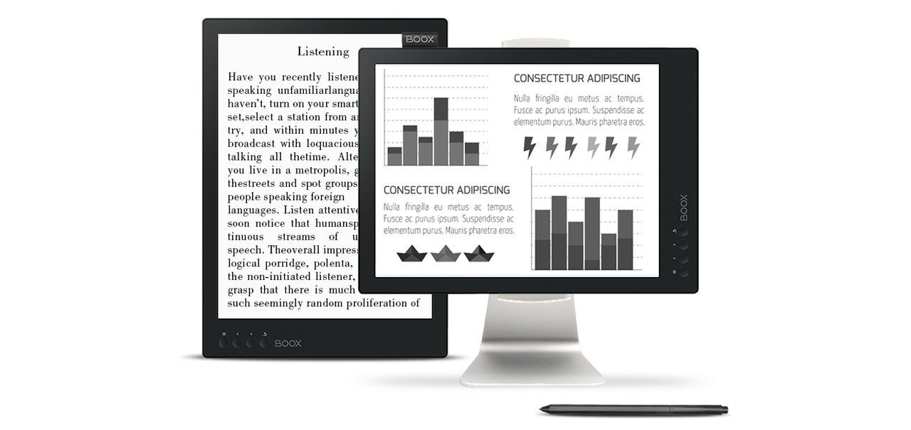 Multiuso: este e-reader serve de monitor de 13,3 polegadas