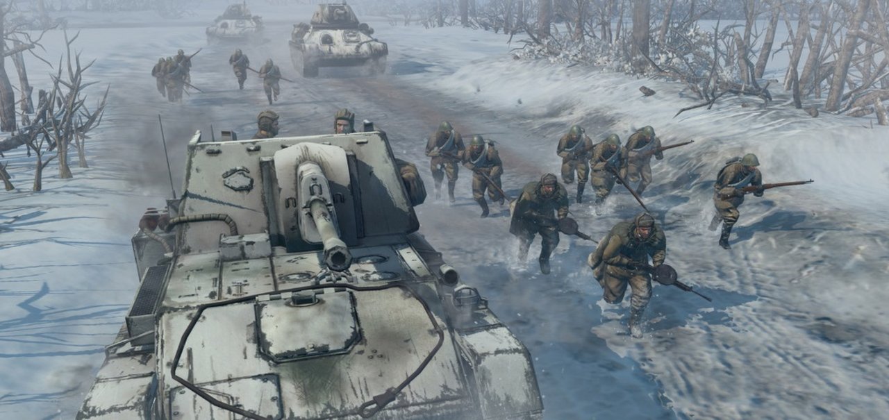 Company of Heroes II está sendo oferecido de graça pela Humble Store