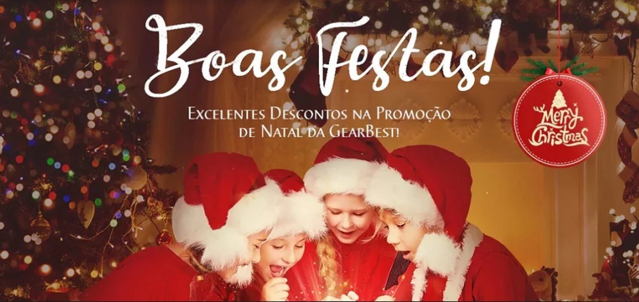 Promoção de Natal da GearBest tem eletrônicos com ótimos descontos