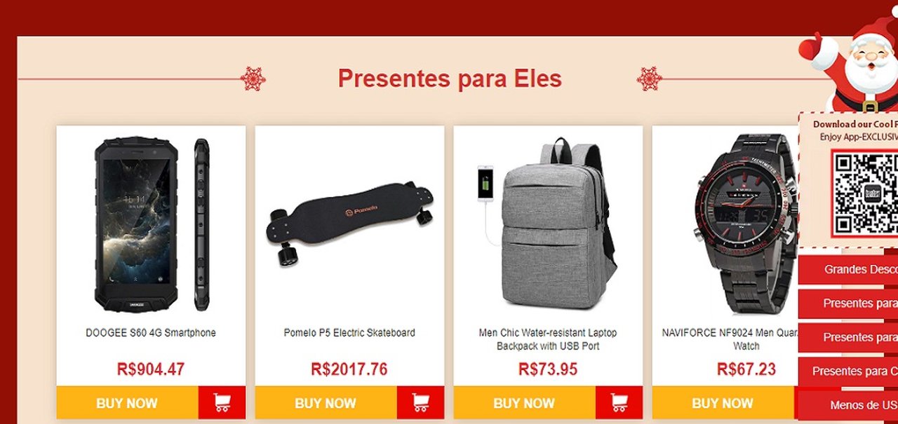 Eu ouvi presente? Confira as promoções da GearBest para o Brasil