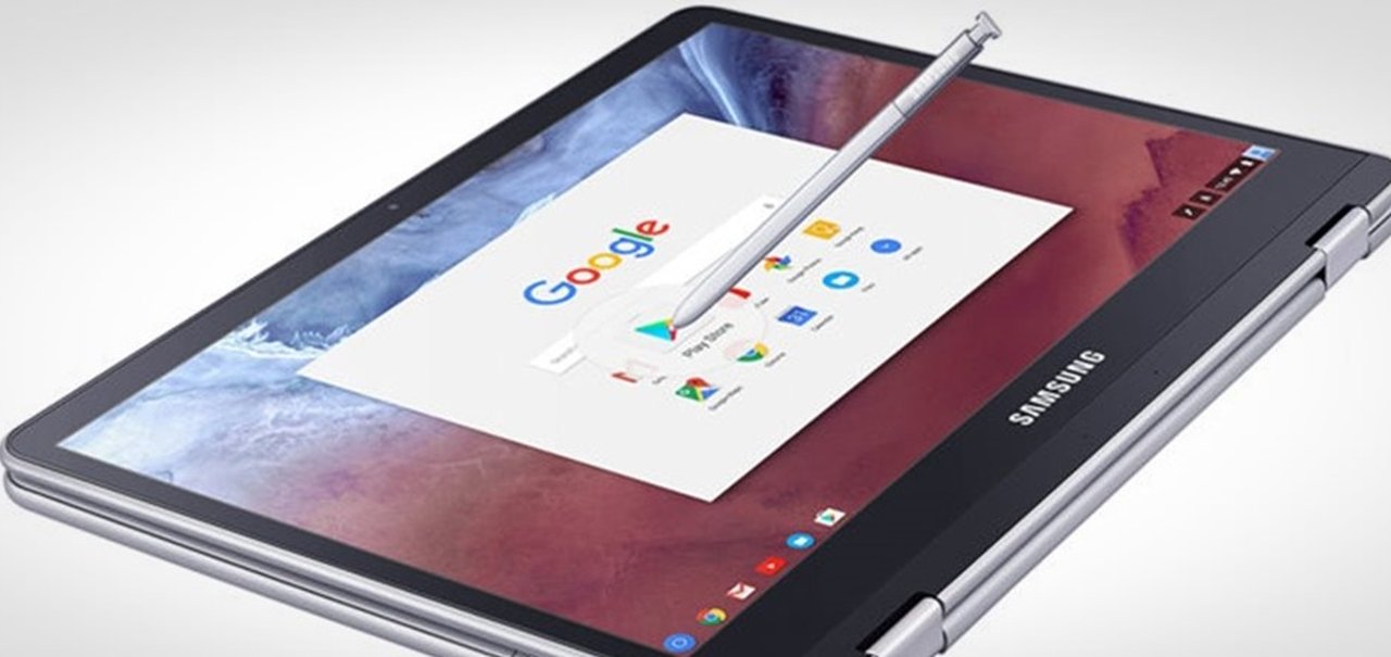 Samsung estaria trabalhando em um Chromebook com tela destacável e S Pen