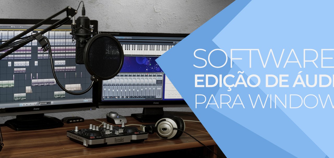 4 softwares de edição de áudio para Windows