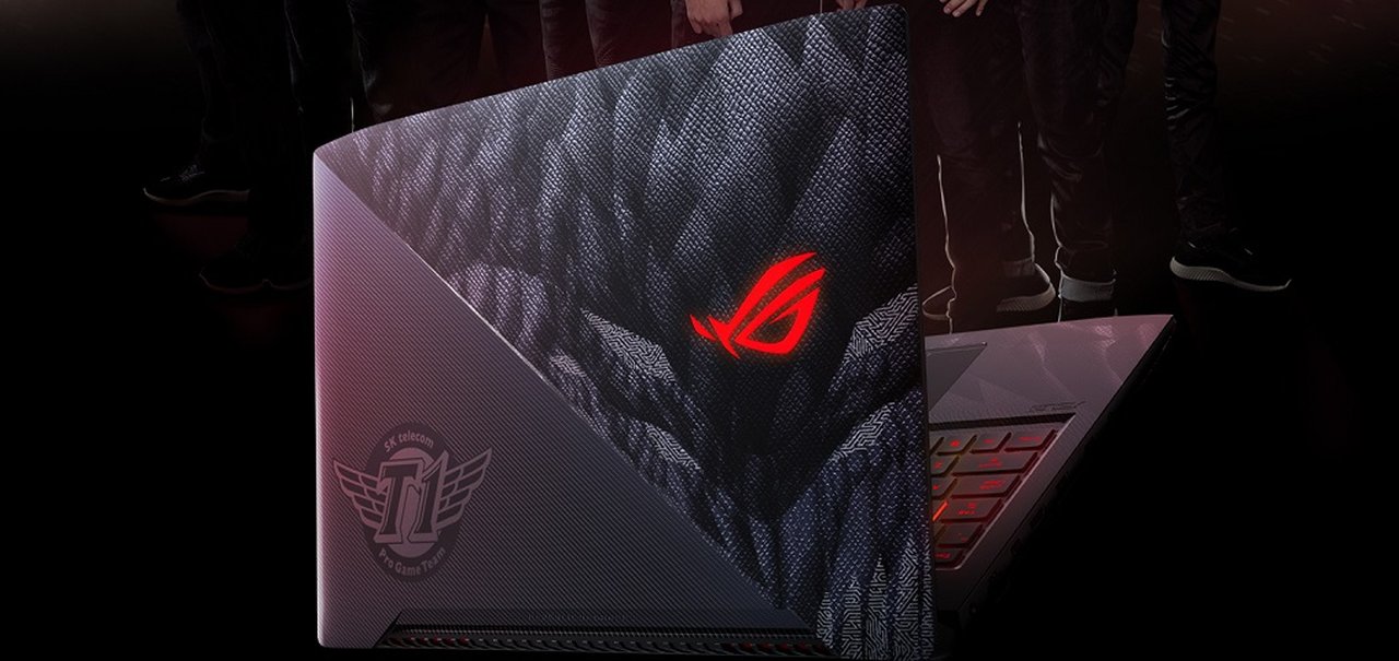 ASUS e SKT T1 revelam notebook boladão voltado para eSports