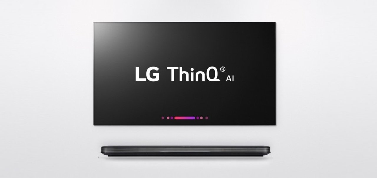 Smart TVs de 2018 da LG serão equipadas com inteligência artificial ThinQ