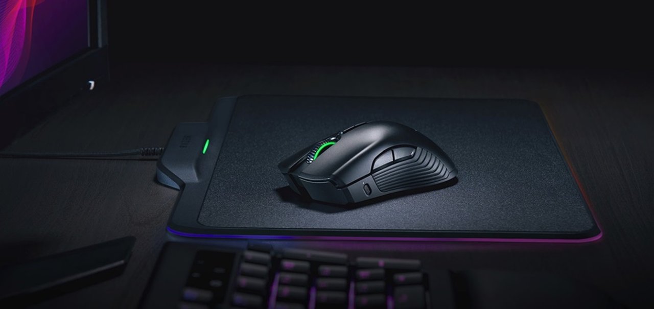 Novo mouse Mamba HyperFlux da Razer funciona sem fio e até sem bateria