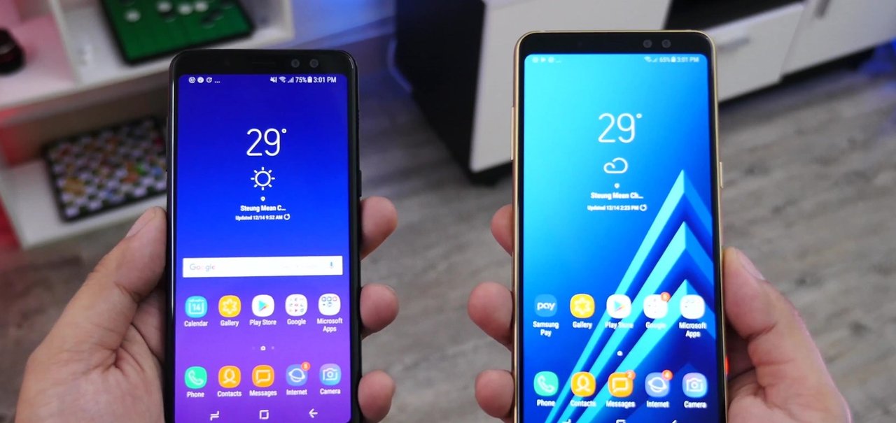 Oficina da Net vaza supostos preços dos Galaxy A8 e A8+ no Brasil; confira