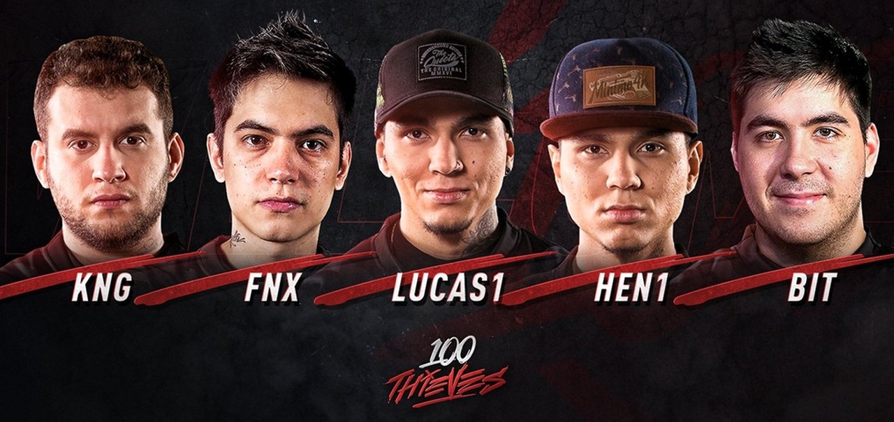 100Thieves dispensa equipe brasileira de CS:GO