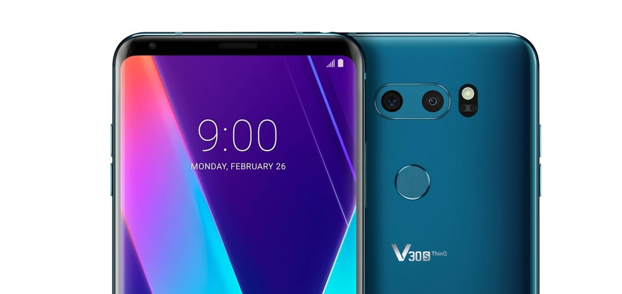 LG revela V30S ThinQ; o smartphone super-premium com foco em IA