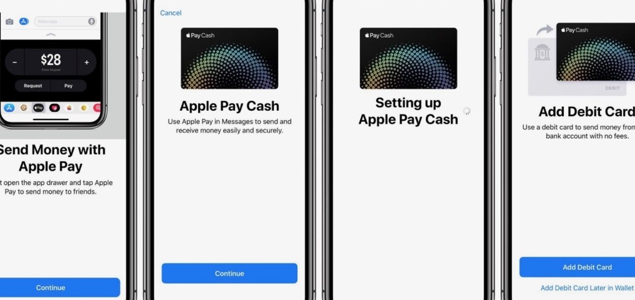 Apple Pay Cash começa a aparecer globalmente