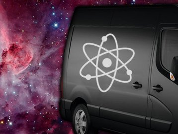 Cientistas preparam transporte de antimatéria em uma van 