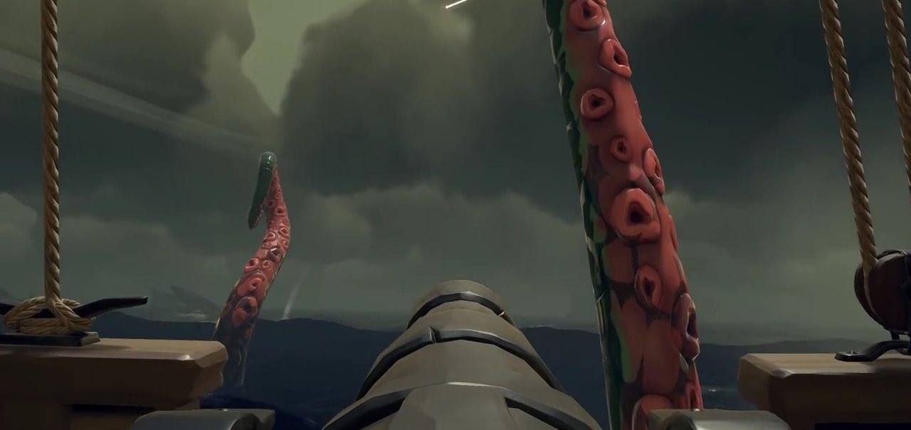 Spoilers: já mataram o Kraken em Sea of Thieves! Veja os vídeos!