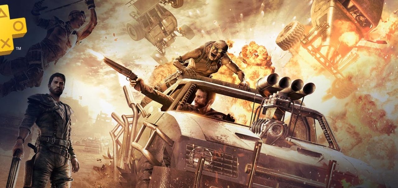 Mad Max e Trackmania Turbo lideram a lista da PS Plus de abril