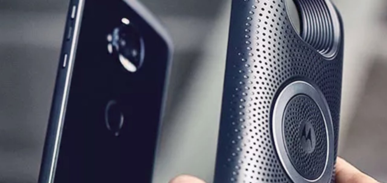 Moto Snap Stereo Speaker leva som estéreo modular para o Moto Z