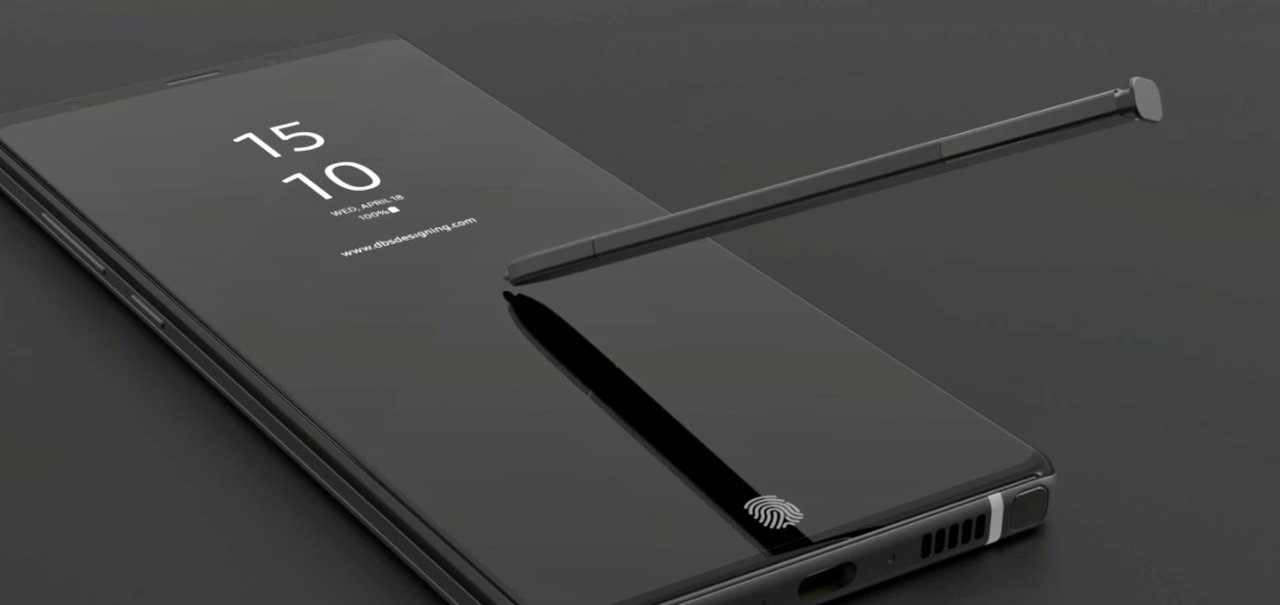 Galaxy Note 9 pode trazer bateria de 4.000 mAh e display de 6,4 polegadas