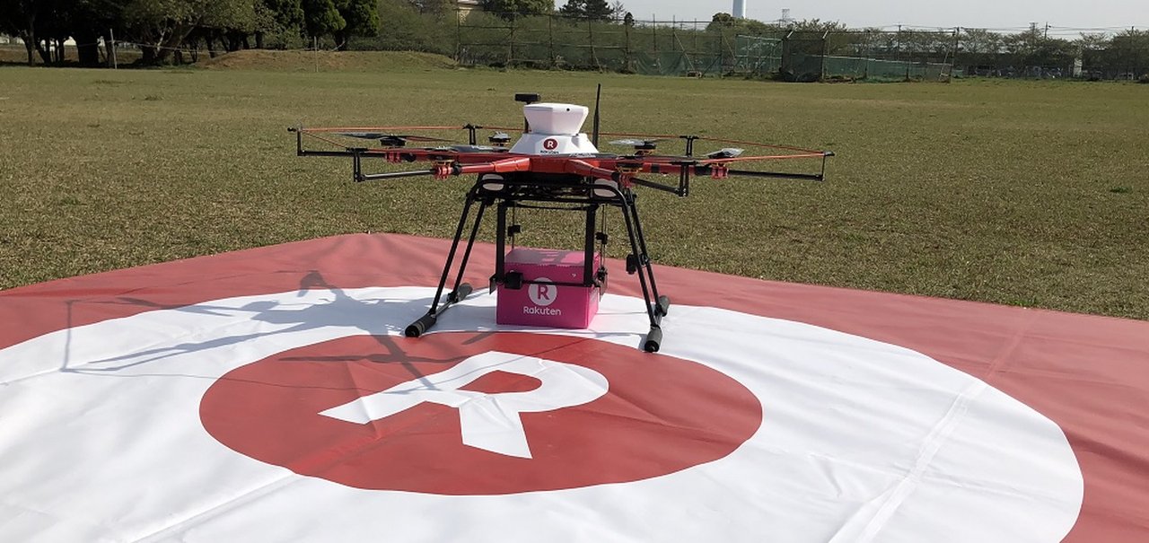 Dronelivery: conferimos o primeiro serviço de entregas em operação no Japão