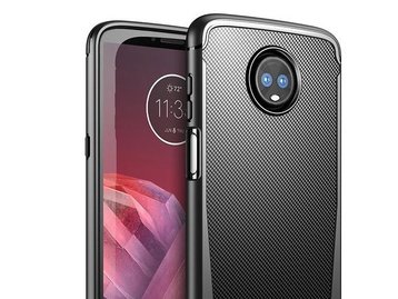 Vazam imagens do Moto Z3 Play com tela 18:9 e leitor de digitais na lateral