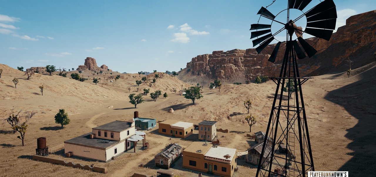 PUBG recebe Miramar nos servidores de teste durante esta semana