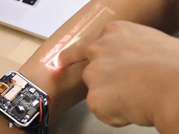 LumiWatch transforma seu braço em uma tela sensível ao toque; veja