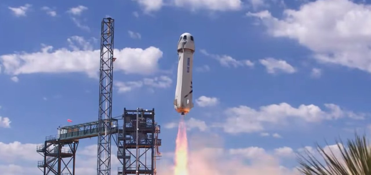 Blue Origin realiza com sucesso seu teste mais alto e completo até agora