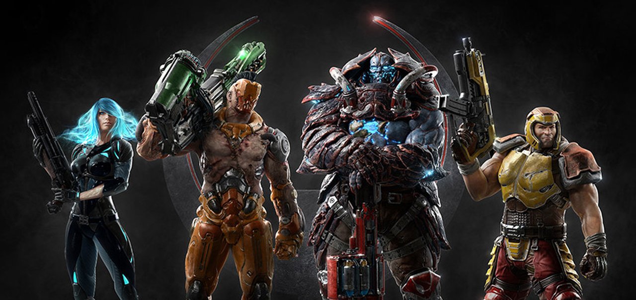 Quake Champions receberá update que trará bots e mais violência ao jogo