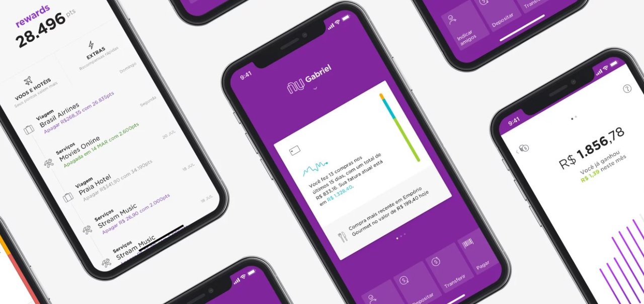 Nubank lança nova versão de seu aplicativo para Android e iOS