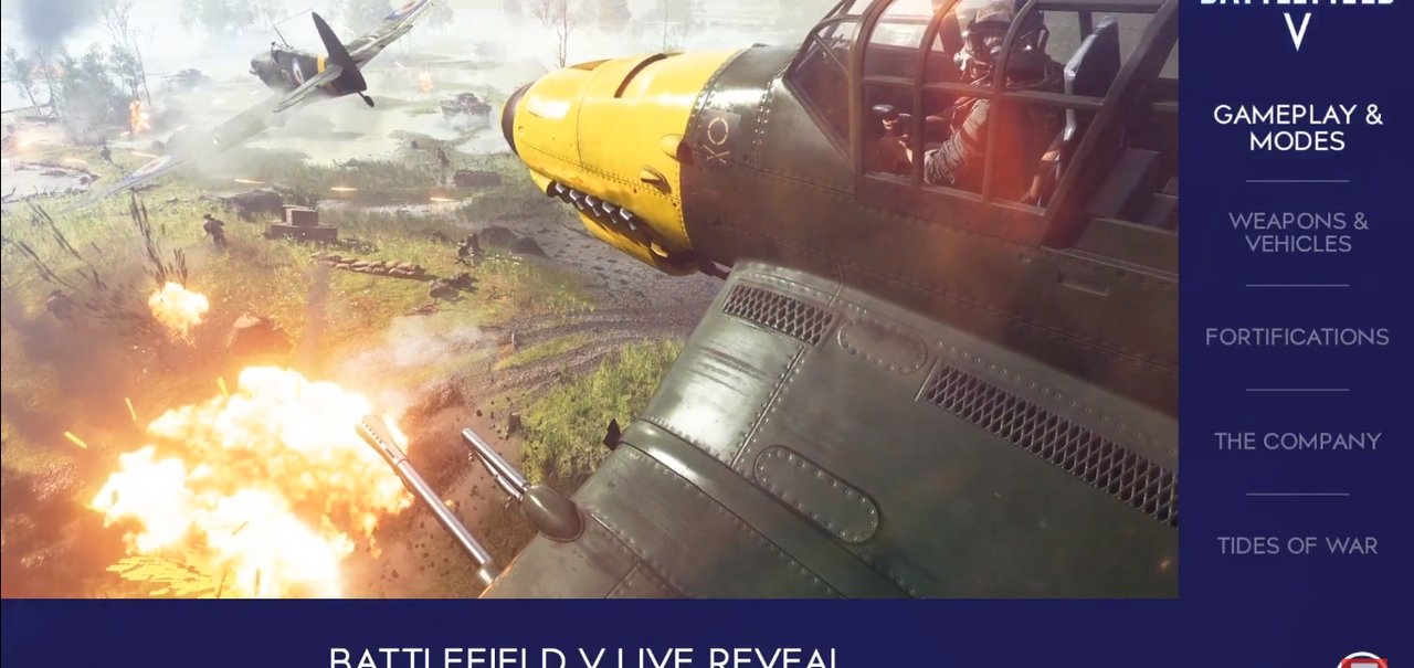 Battlefield V é confirmado com multiplayer e campanha na 2ª Guerra Mundial