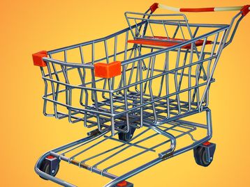 Fortnite Battle Royale recebe carrinho de compras como veículo em update
