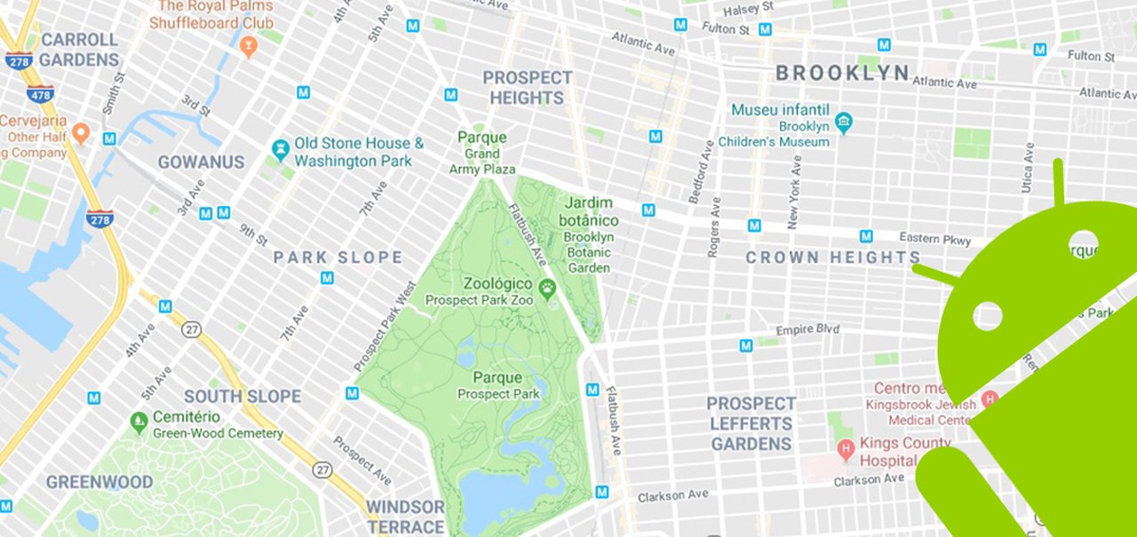 Aplicativo do Google Maps para Android pode ganhar barra flutuante