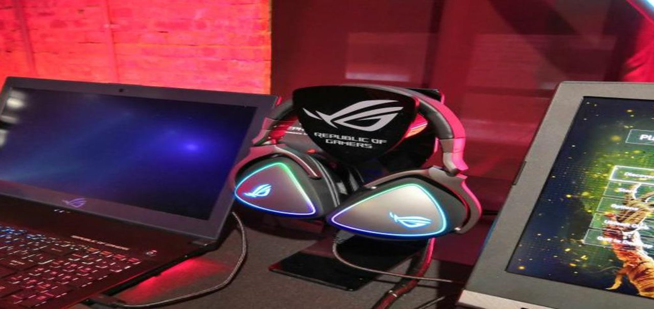 Novo headset para games da ASUS conta com USB-C e Quad DAC