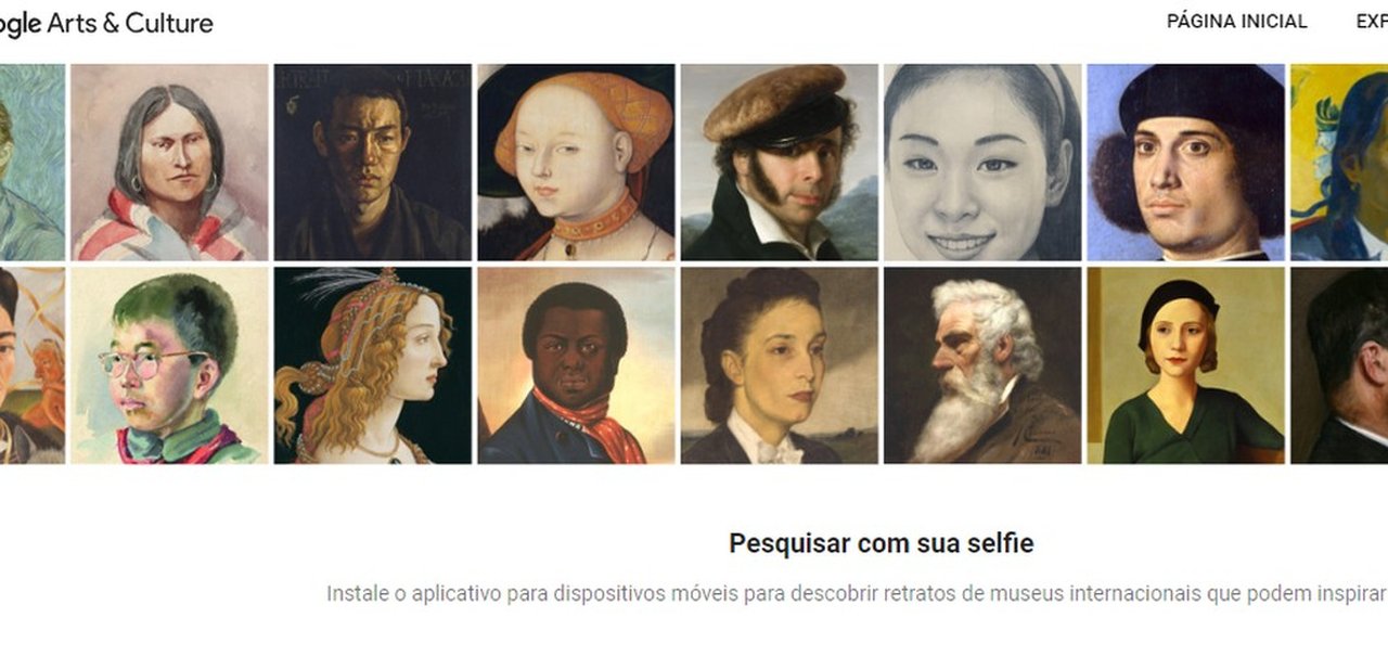 Como achar seu clone no mundo das artes com o Google Arts & Culture